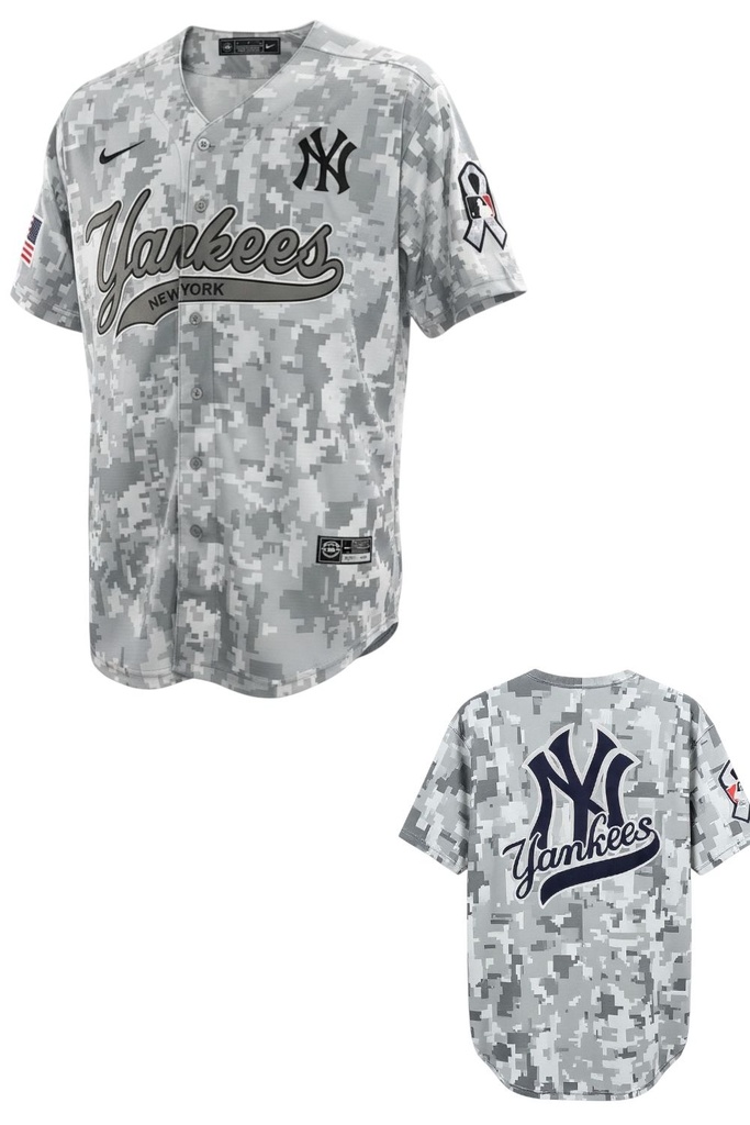 CAMISETA EQUIPO MLB YANKEES MOTEADO