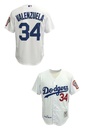 CAMISETA EQUIPO MLB DODGERS VALENZUELA NUMERO 34
