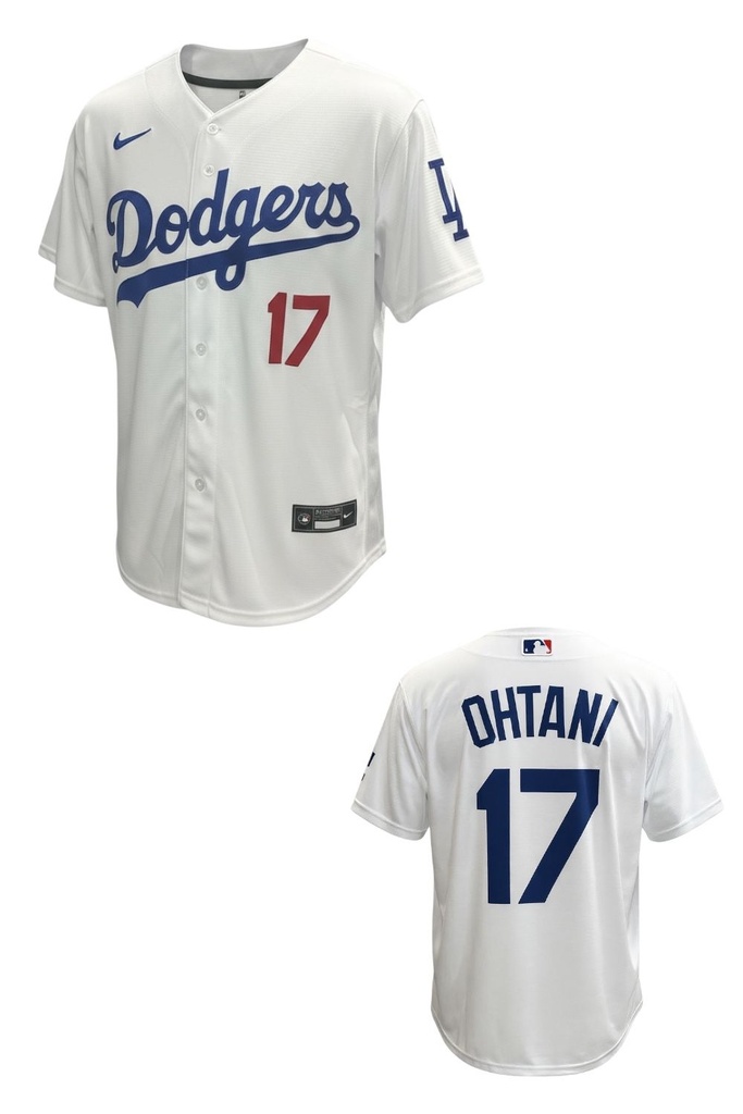 CAMISETA EQUIPO MLB DODGERS BLANCA NUMERO17