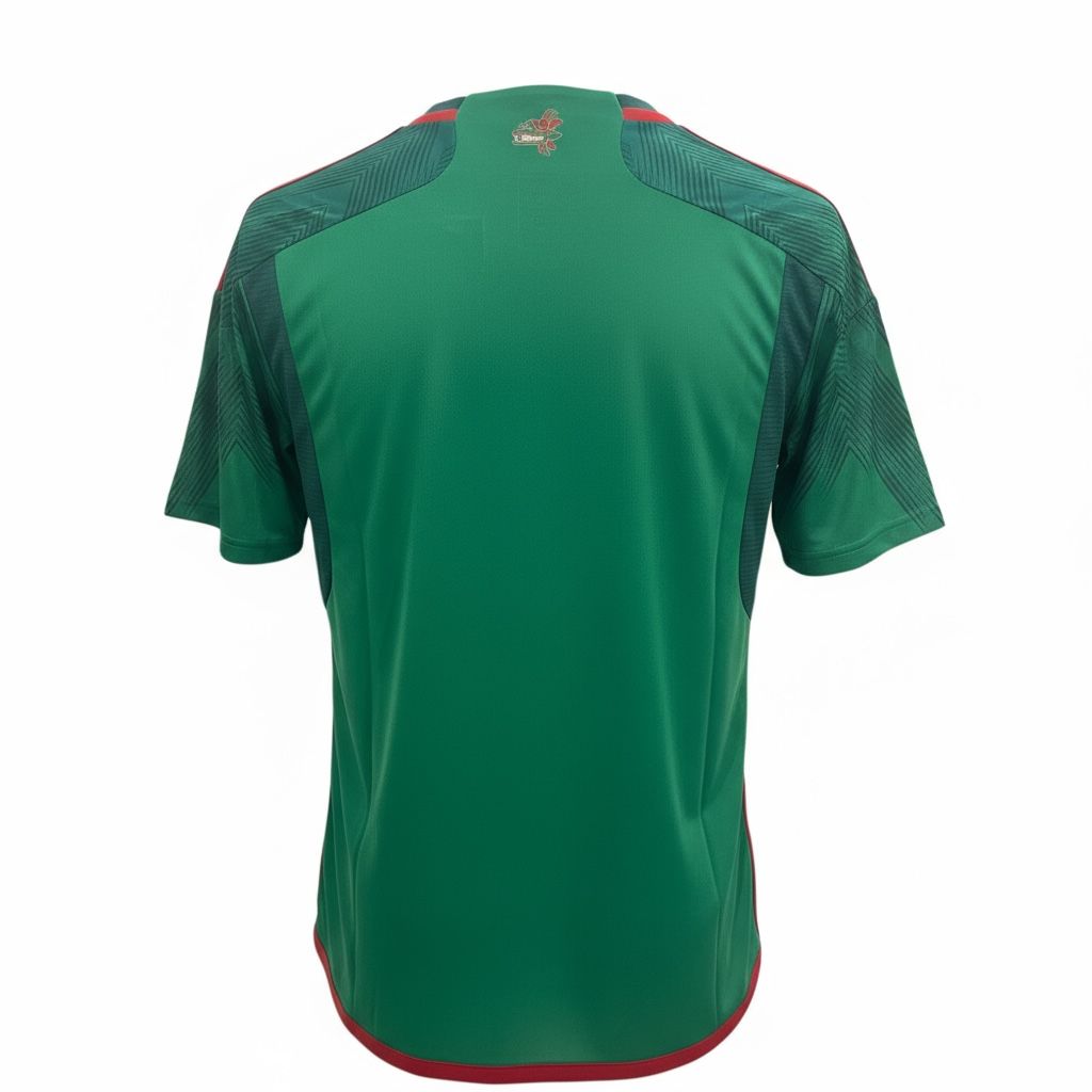 CAMISETA CUELLO REDONDO EQUIPO SOCCER MEXICO VERDE HOMBRE