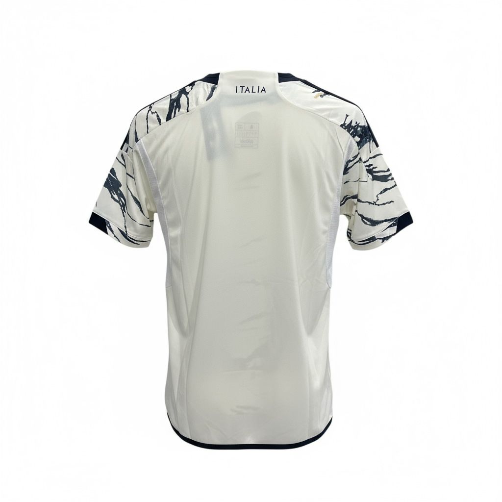 CAMISETA CUELLO REDONDO EQUIPO SOCCER ITALIA BEIGE HOMBRE