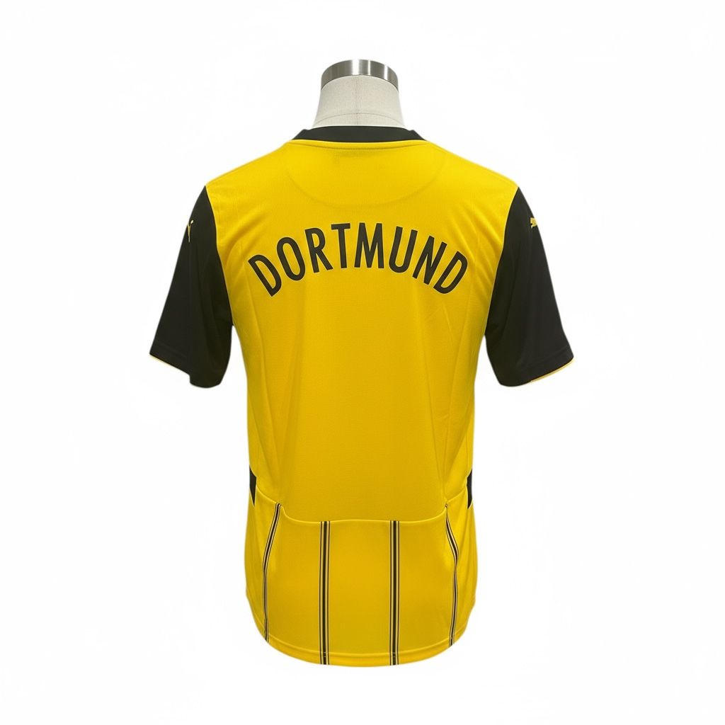 CAMISETA CUELLO REDONDO EQUIPO SOCCER BORUSSIA DORTMUND AMARILLO HOMBRE