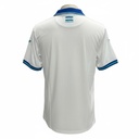 CAMISETA CUELLO V EQUIPO SOCCER HONDURAS BLANCA, CELESTE Y AZUL HOMBRE