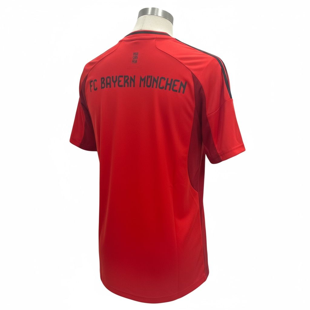 CAMISETA CUELLO V EQUIPO SOCCER BAYER MUNICH ROJA HOMBRE
