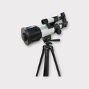 TELESCOPIO DE ACERO DE PLASTICO 135CM