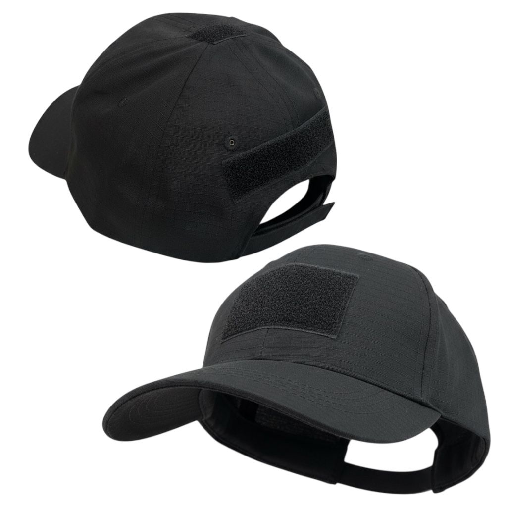 GORRA TACTICA MOTEADA CON PARCHE
