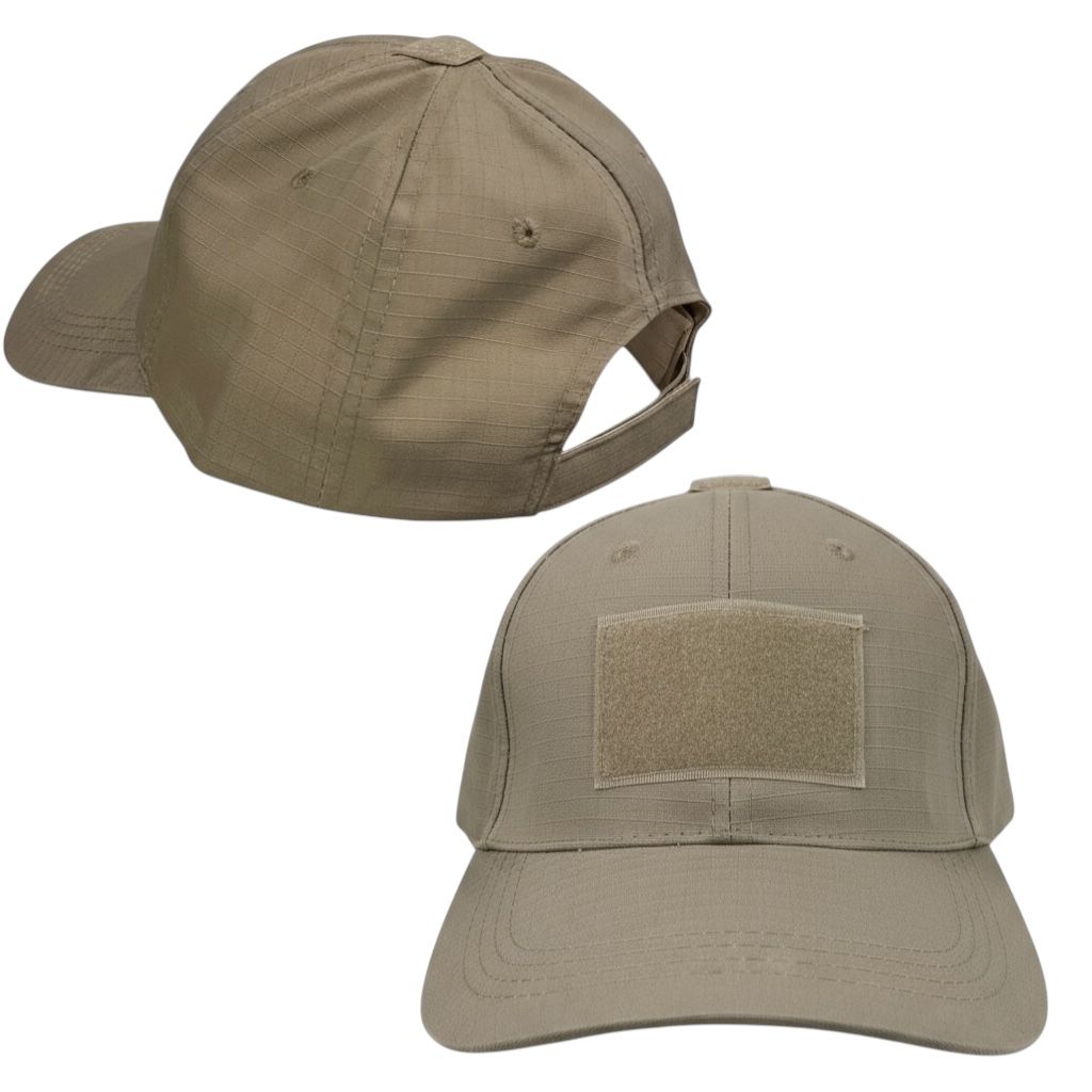 GORRA TACTICA MOTEADA CON PARCHE