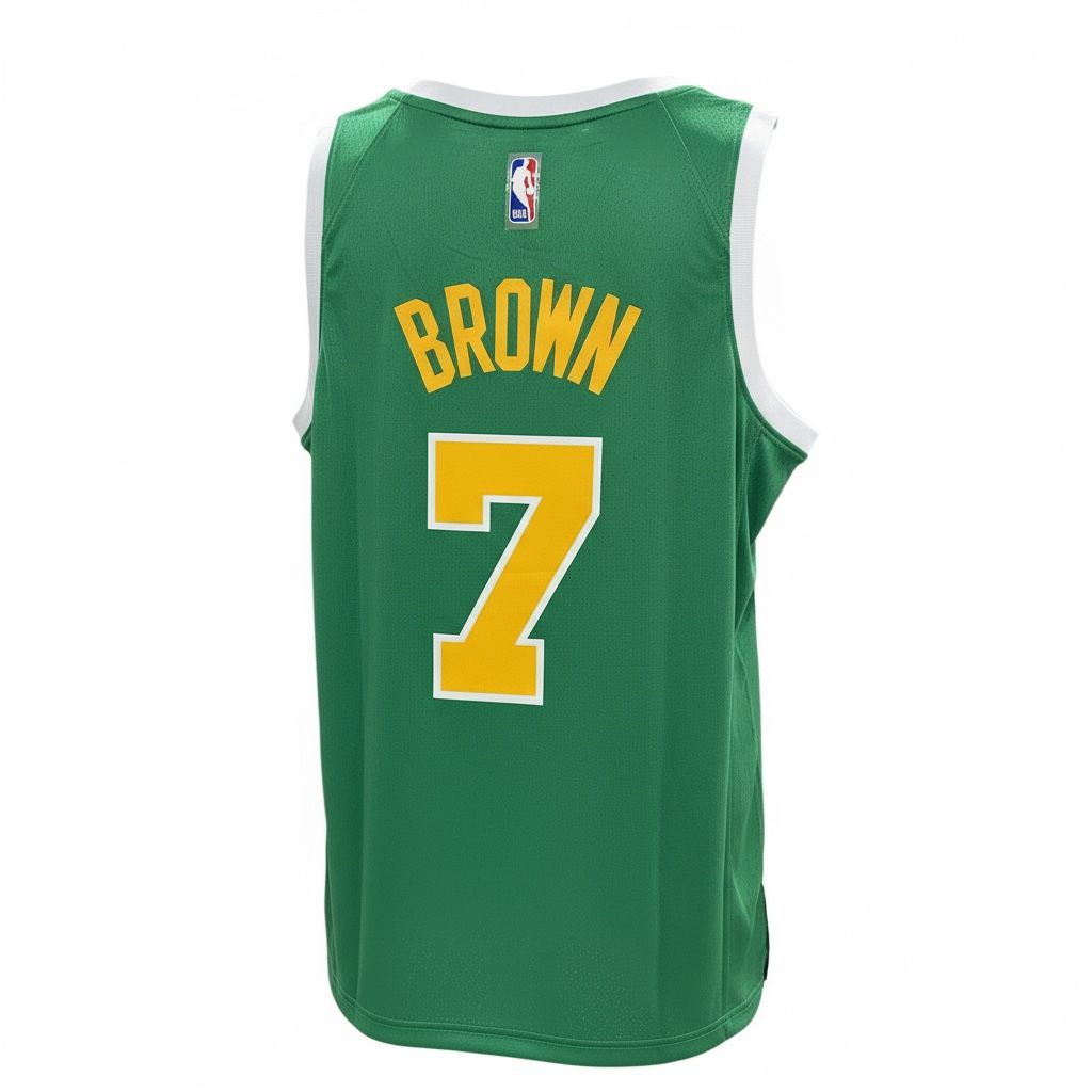 CAMISETA EQUIPO NBA CELTICS BOSTON VERDE NUMERO 7