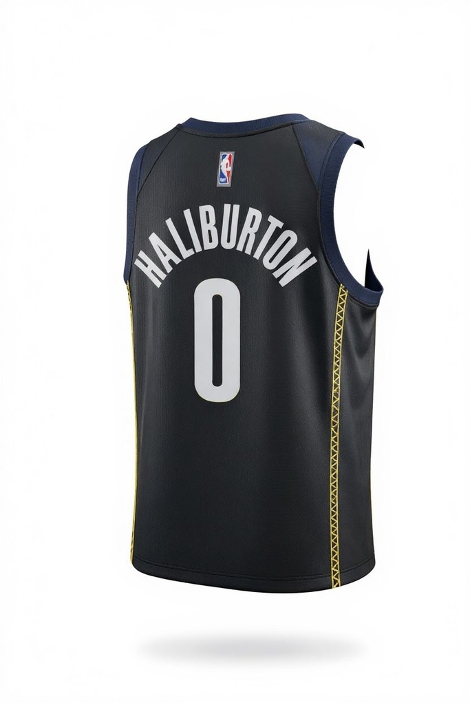 CAMISETA EQUIPO NBA PACERS NEGRA