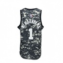 CAMISETA EQUIPO NBA SPURS NEGRA NUMERO 1