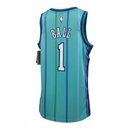 CAMISETA EQUIPO NBA CHARLOTE CIAN NUMERO 1