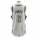 CAMISETA EQUIPO NBA USA BLANCA NUMERO 6