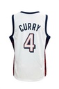 CAMISETA EQUIPO NBA USA BLANCA NUMERO 4