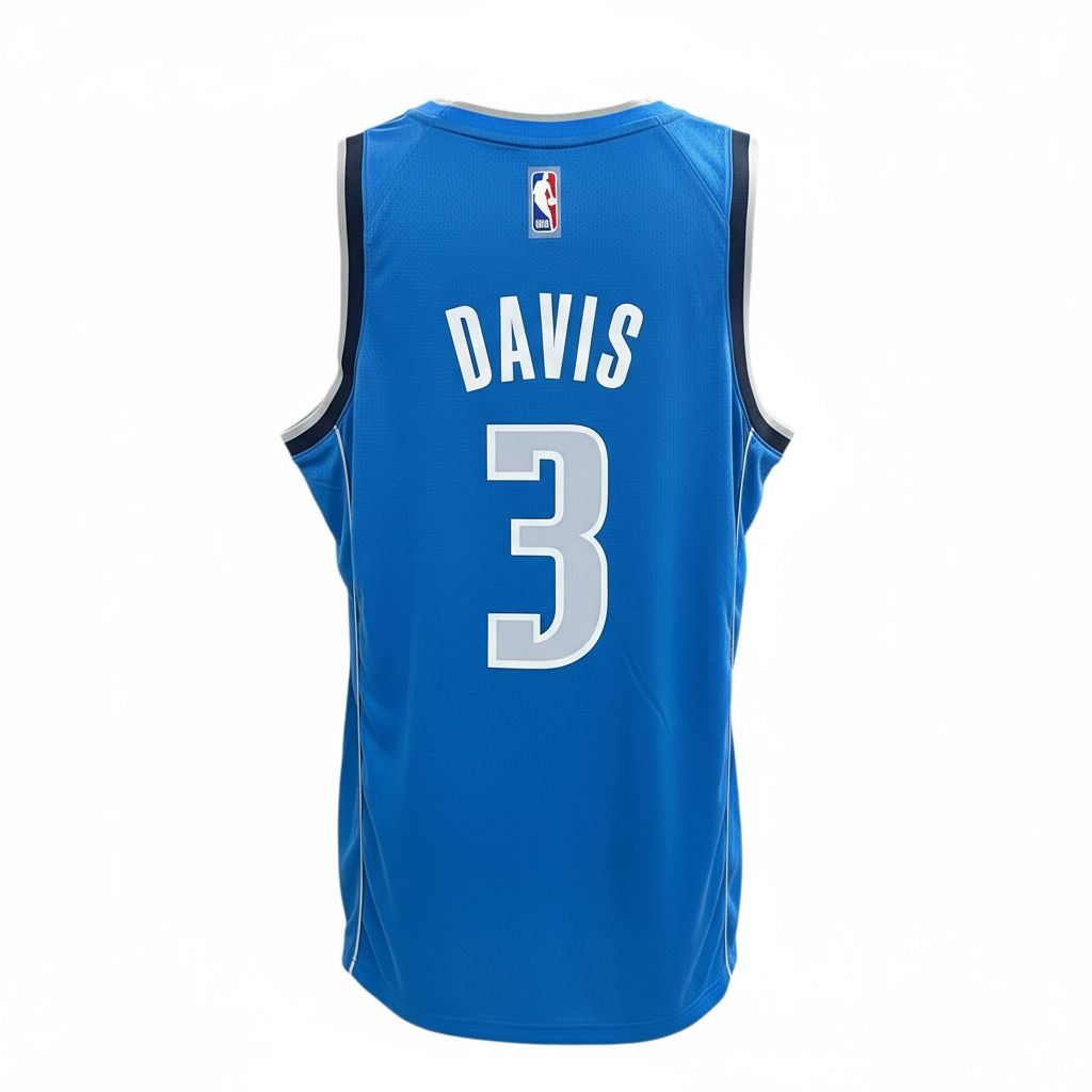 CAMISETA EQUIPO NBA DALLAS CELESTE NUMERO 3