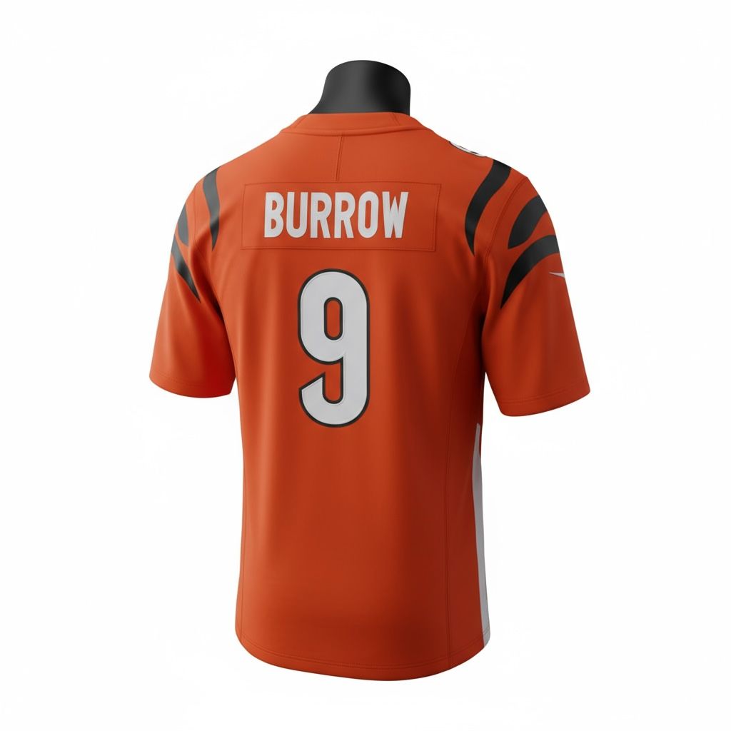 CAMISA EQUIPO NFL BENGALS COLOR NARANJA HOMBRE