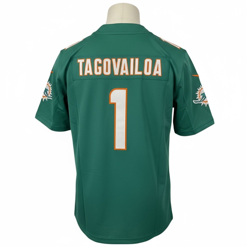CAMISA EQUIPO NFL  DOLPHINS VERDE HOMBRE