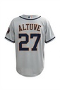 CAMISETA EQUIPO MLB HOUSTON GRIS NUMERO 27