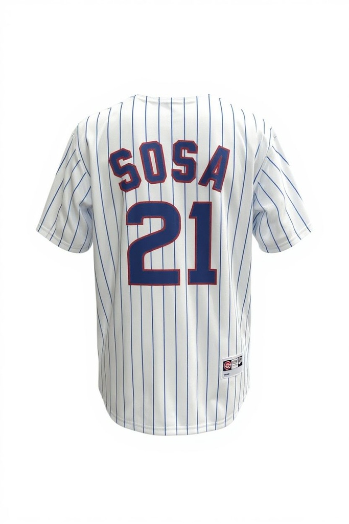 CAMISETA EQUIPO MLB UBS BLANCA NUMERO 21