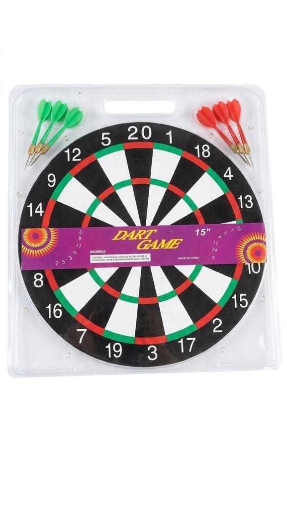 JUEGO DE DARDOS DE 15 PULGADAS 