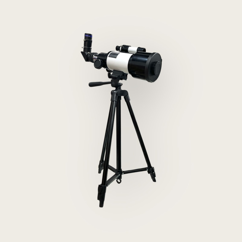TELESCOPIO DE ACERO DE PLASTICO 135CM