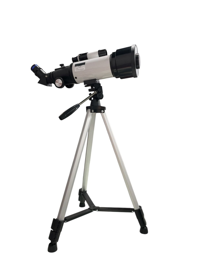 TELESCOPIO DE ACERO DE PLASTICO 142CM