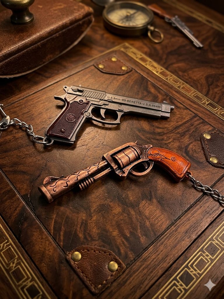 LLAVERO PISTOLA PL007