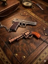 LLAVERO PISTOLA PL007