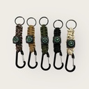 LLAVERO BRUJULA CON CINTA TRENSADA COD:2507