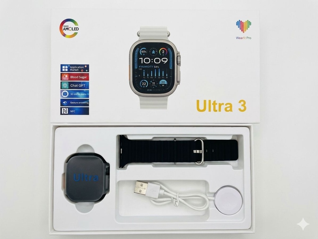 RELOJ UNISEX ULTRA 3 SUPER AMOLED
