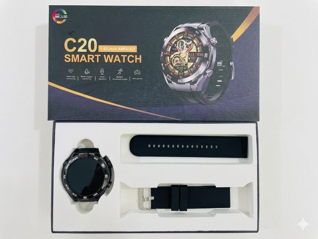 RELOJ C20 SMART WATCH SUPER AMOLED