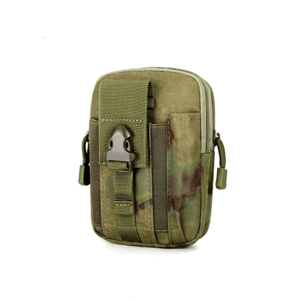 BOLSO TACTICO PARA CINTURON COLOR MOTEADO VERDE CLARO