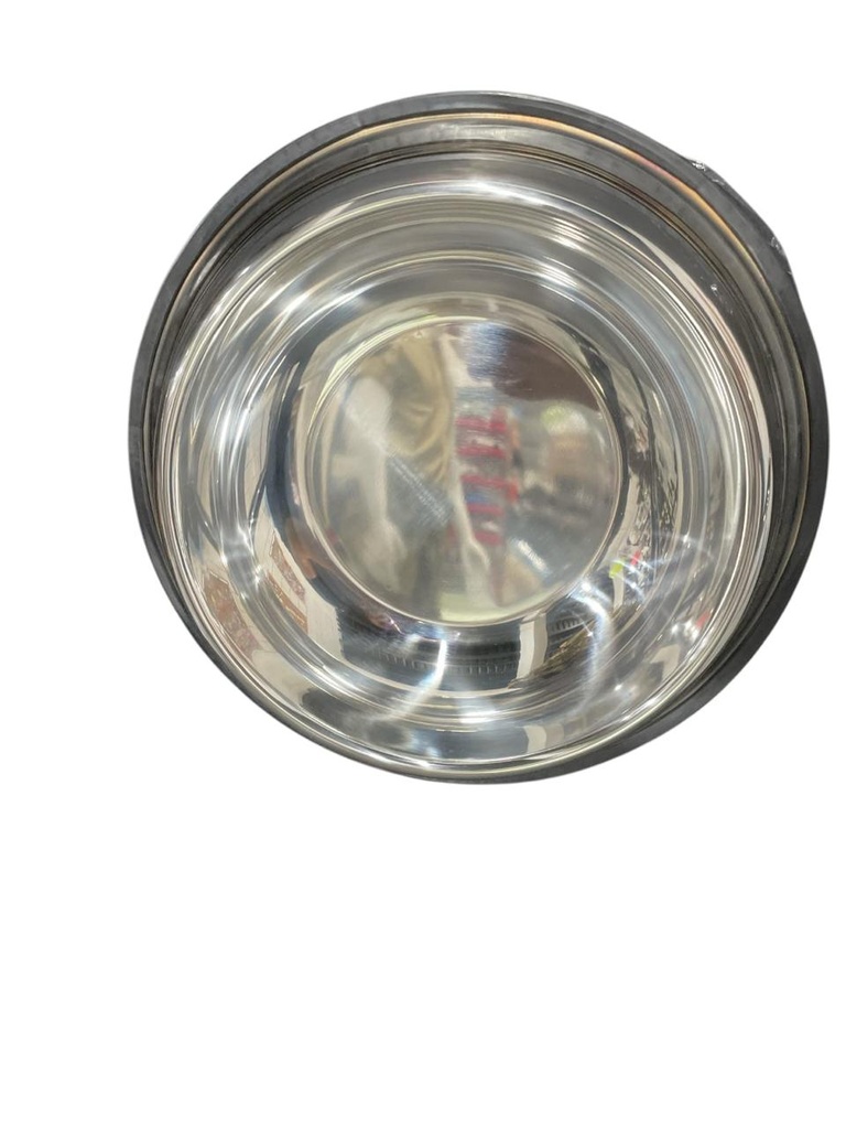 PLATO PARA PERRO ACERO INOXIDABLE 34 CM