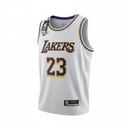 CAMISETA EQUIPO NBA LAKERS BLANCA NUMERO 23