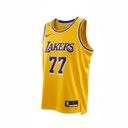 CAMISETA EQUIPO NBA LAKERS AMARILLO NUMERO 77