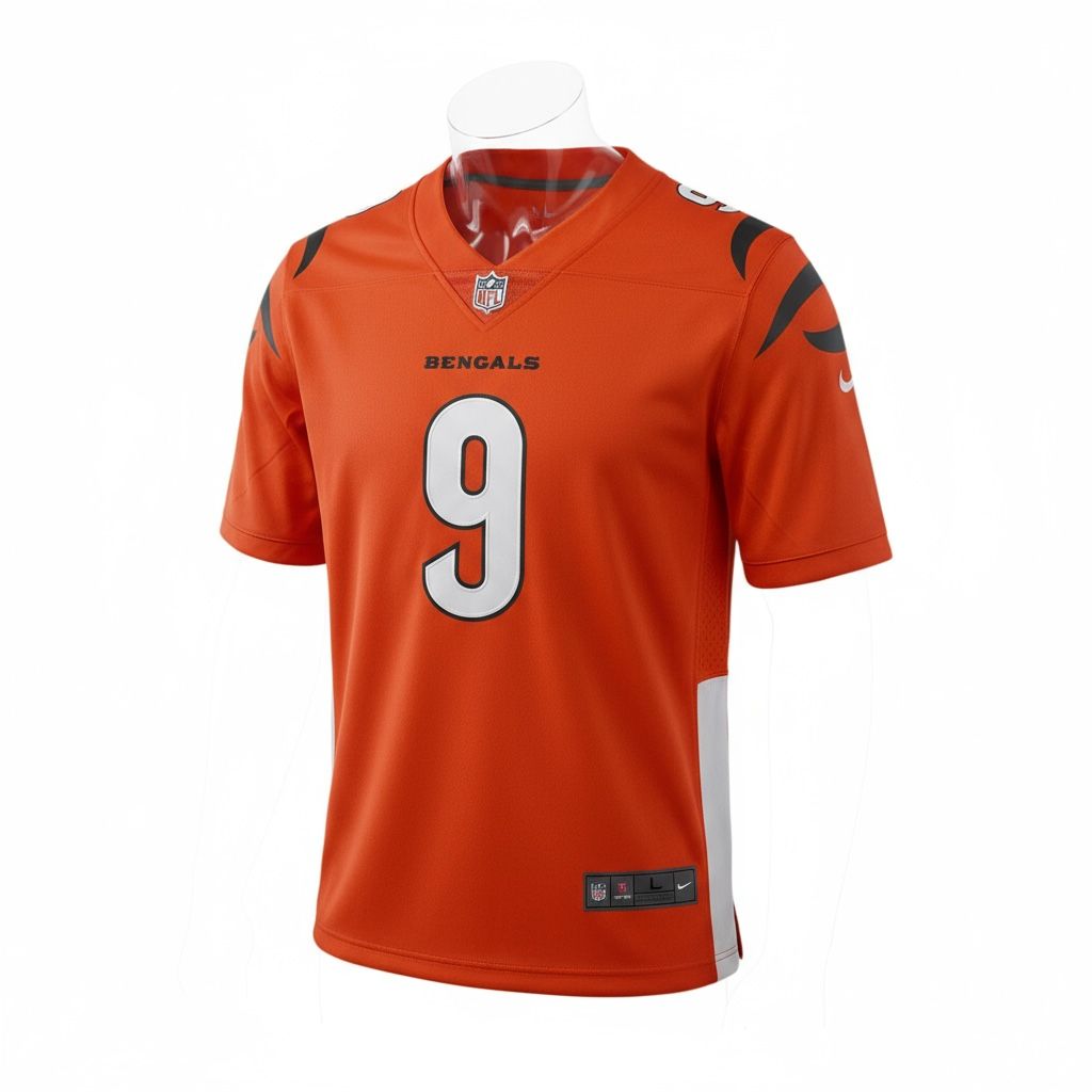 CAMISA EQUIPO NFL BENGALS COLOR NARANJA HOMBRE
