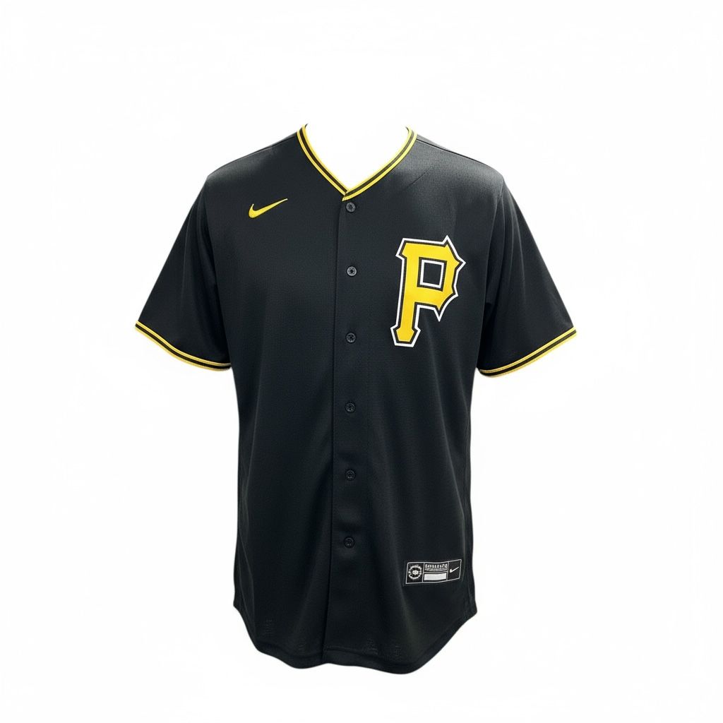 CAMISETA EQUIPO MLB PIRATES NEGRA NUMERO 24