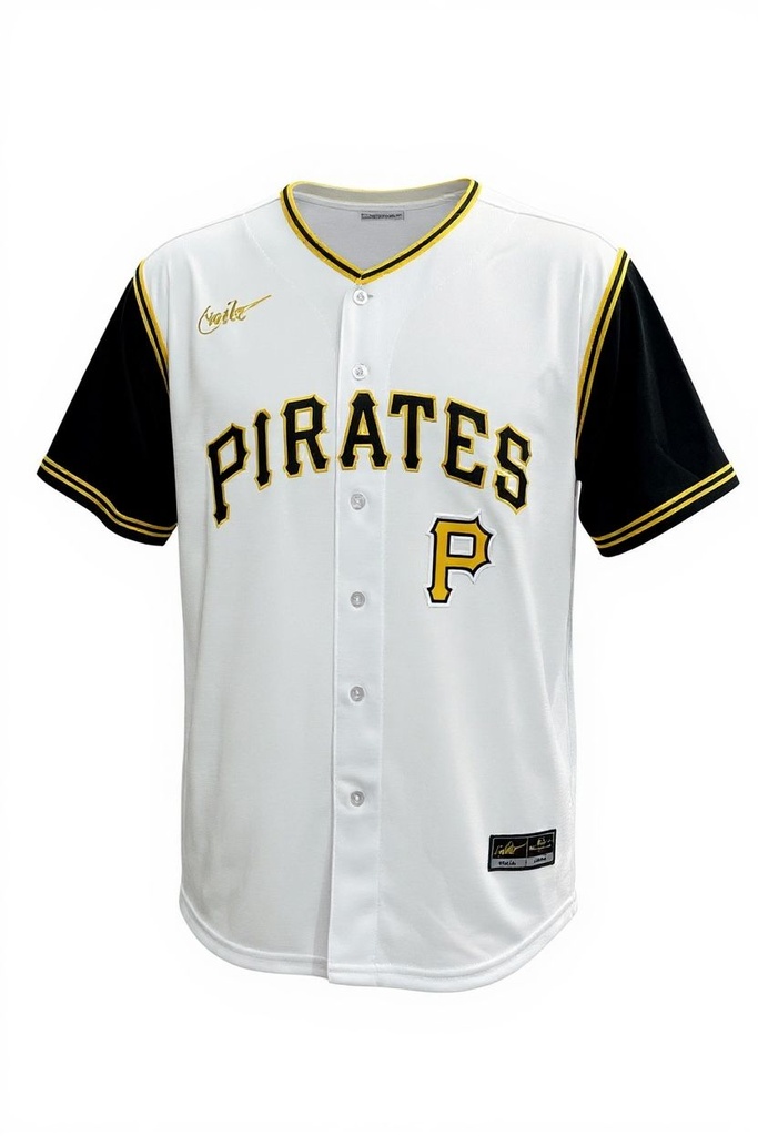 CAMISETA EQUIPO MLB PIRATES BLANCA NUMERO 21