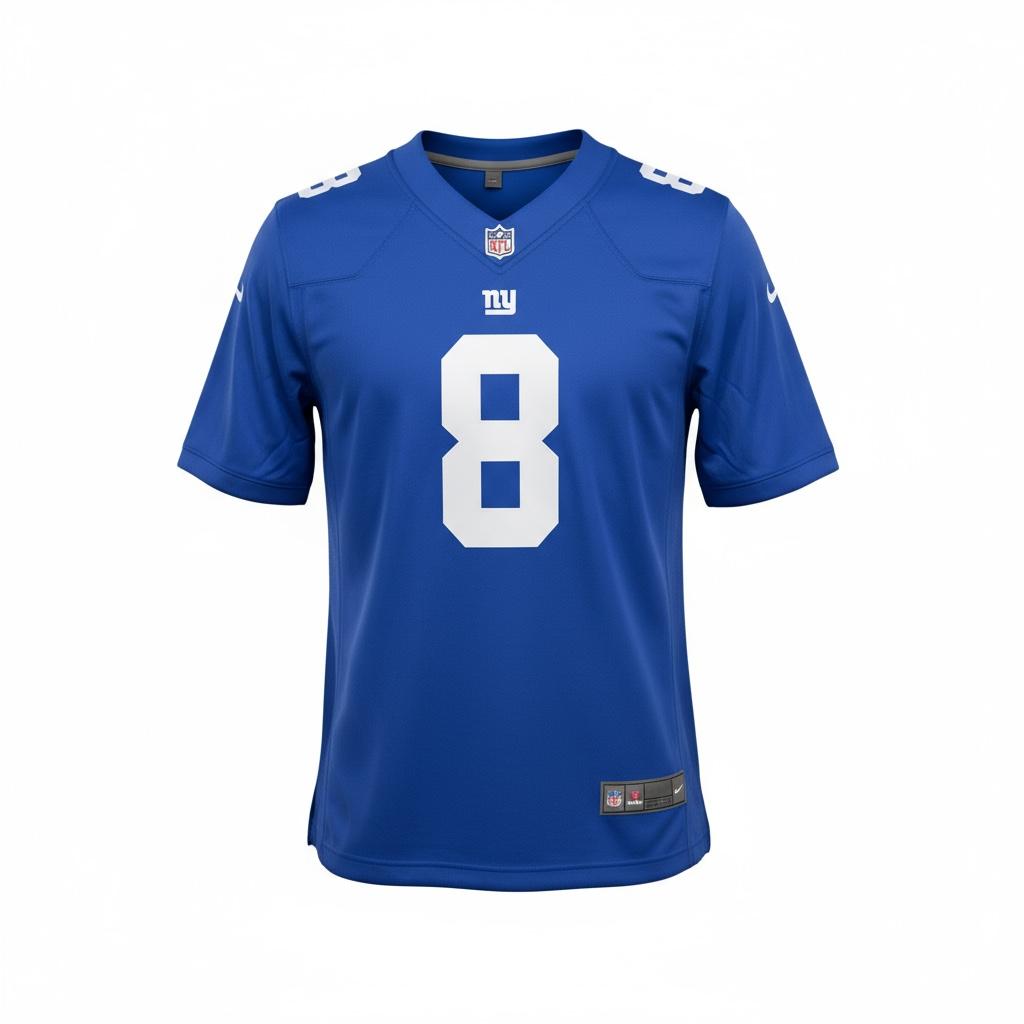 CAMISETA EQUIPO NFL GIANTS NY AZUL HOMBRE