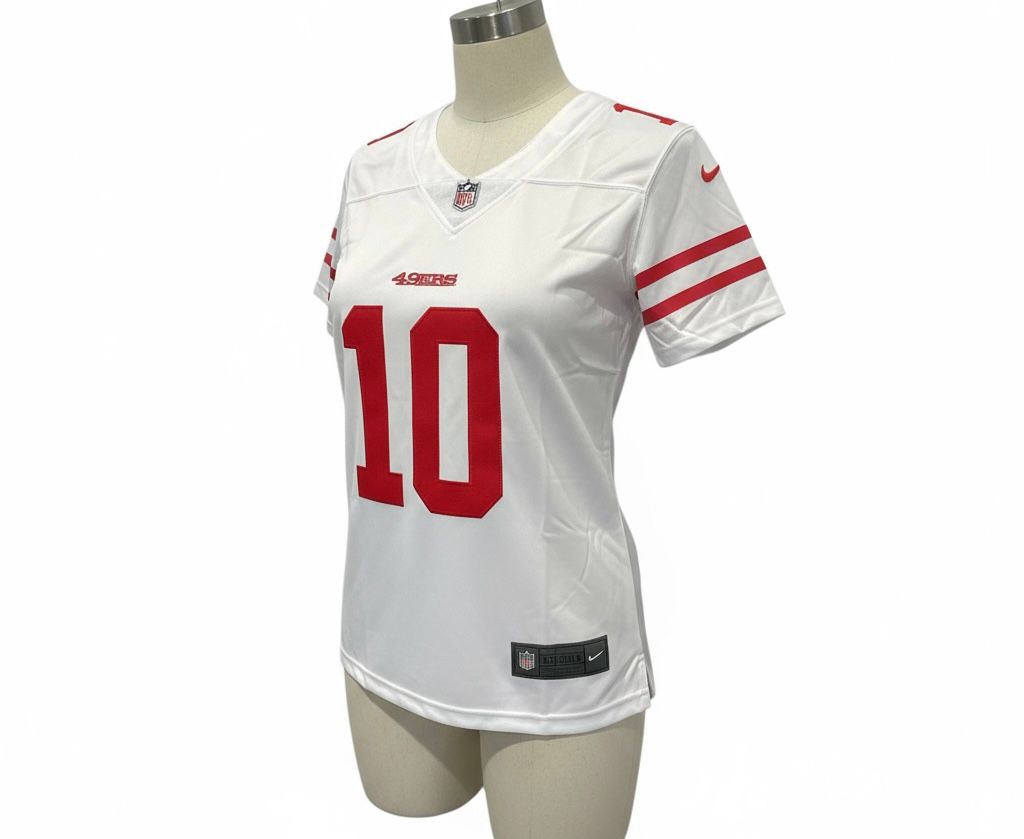 CAMISA EQUIPO NFL  49ERS SAN FRANCISCO COLOR BLANCA MUJER