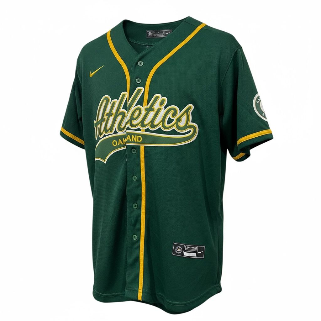 CAMISETA EQUIPO MLB ATHLETICS VERDE
