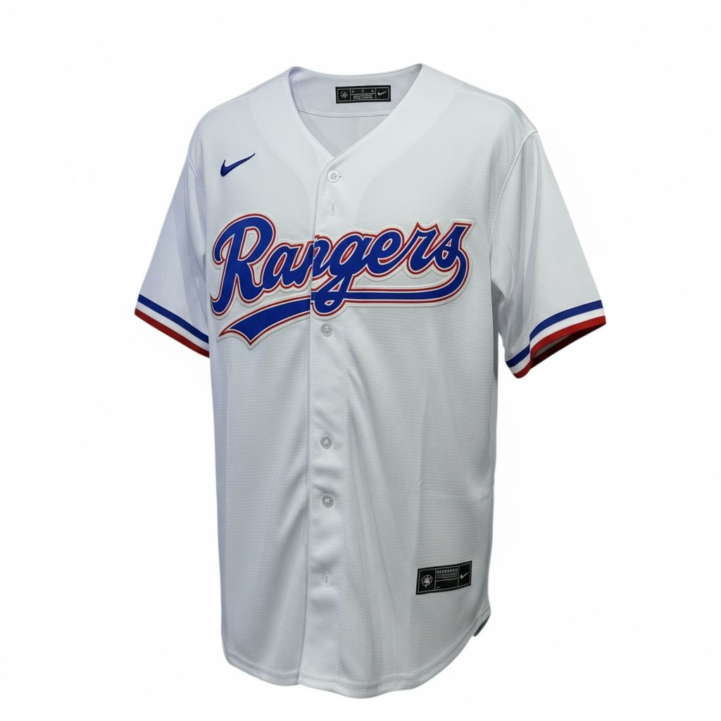 CAMISETA EQUIPO MLB RANYERS BLANCO