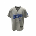 CAMISETA EQUIPO MLB DODGERS GRIS