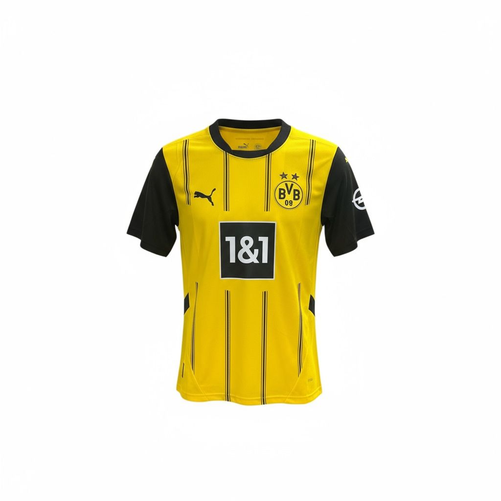CAMISETA CUELLO REDONDO EQUIPO SOCCER BORUSSIA DORTMUND AMARILLO HOMBRE