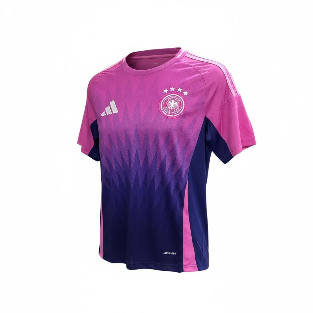CAMISETA CUELLO REDONDO EQUIPO SOCCER DEURSCHER FUSSBALL-BUND FUCSIA HOMBRE