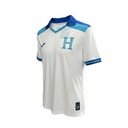 CAMISETA CUELLO V EQUIPO SOCCER HONDURAS BLANCA, CELESTE Y AZUL HOMBRE