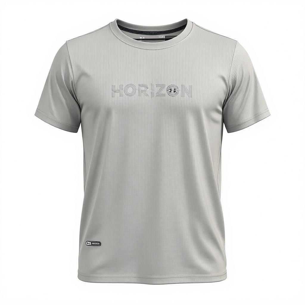 CAMISETA UNDER ARMOR SLIM FIT TK352 COLOR GRIS UNISEX