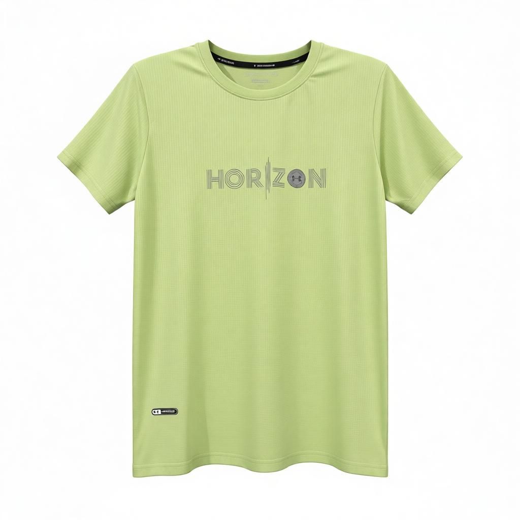 CAMISETA UNDER ARMOR SLIM FIT TK352 COLOR  VERDE UNISEX