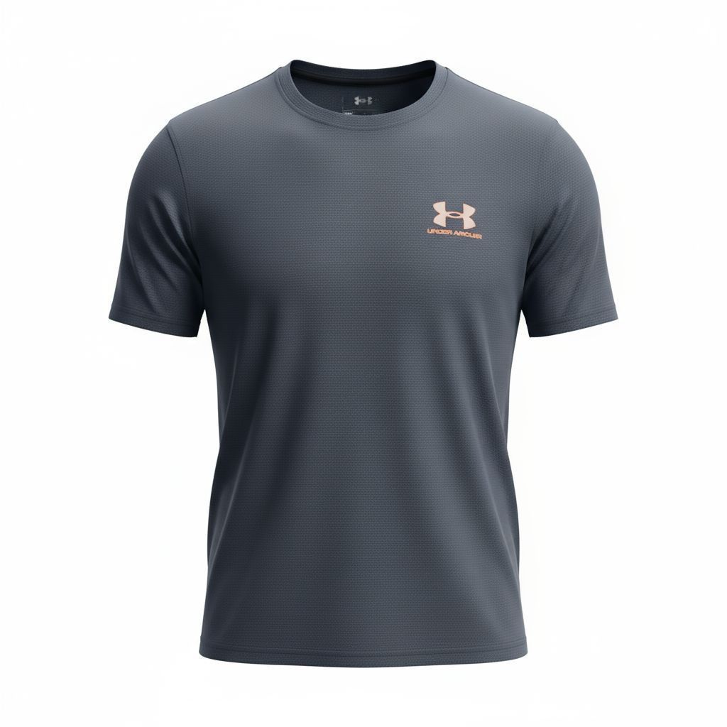 CAMISETA UNDER ARMOR SLIM FIT TK233 COLOR  GRIS UNISEX