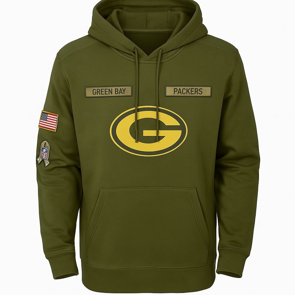 JACKET NFL UNISEX EQUIPO PACKERS COLOR VERDE OLIVO