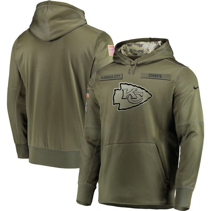 JACKET NFL UNISEX EQUIPO CHIEFS COLOR VERDE OLIVO
